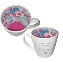 Great Mums get Promoted to Grandma Inside Out Mug