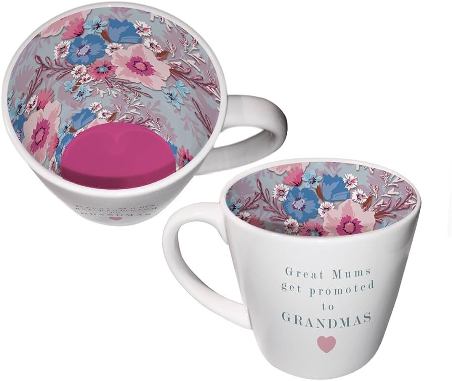 Great Mums get Promoted to Grandma Inside Out Mug