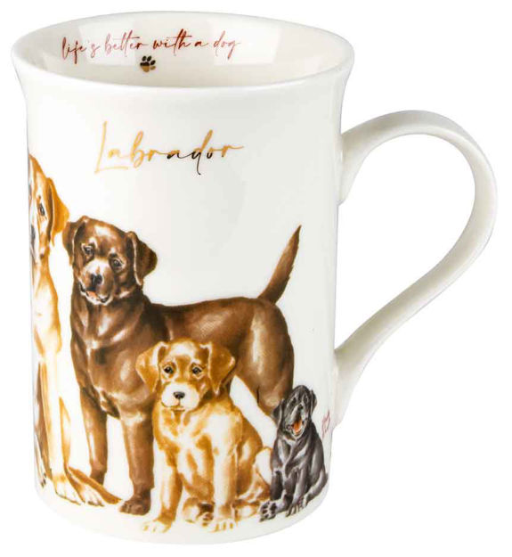 Muddy Paws Labrador Mug