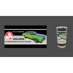 Holden HX GTS Monaro Stainless Steel Tumbler 20 Oz