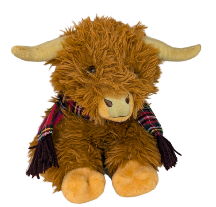 Highland Cow Tan 25cm