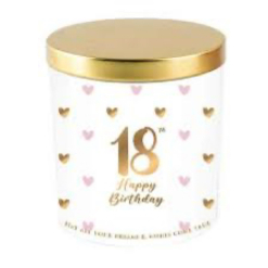18 Sweet Heart Candle Vanilla/Lavender