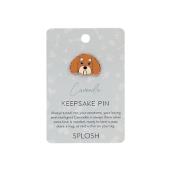 Cavoodle Keepsake Pin