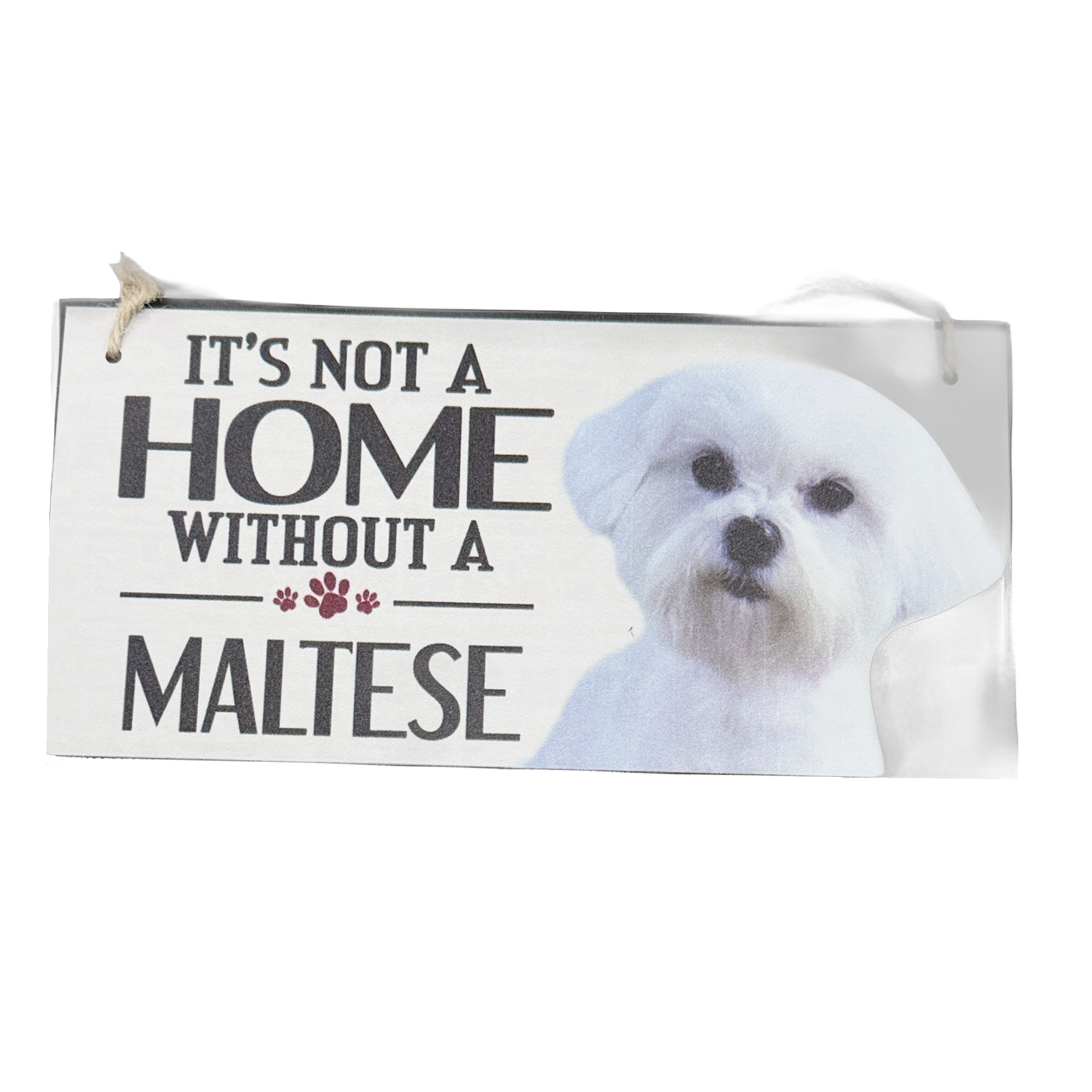 Maltese 2 Dog Plaque