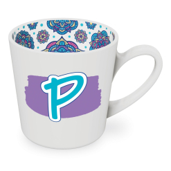 P motif mug female