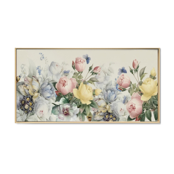 Floral Mural - Brushed
