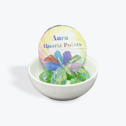 Aura Quartz Points Stones