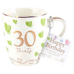 30th Sweet Heart Mug