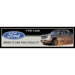 Ford 350 Lariat Bar Runner