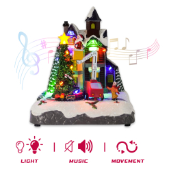 LED Xmas Village