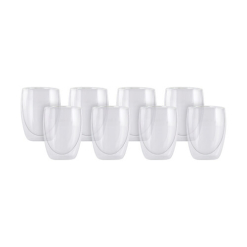 Blend Double Wall Cup 350ML Set of 8 Gift Boxed