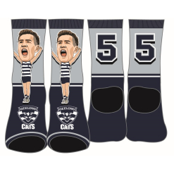 Adult Henrik Sock Cats Cameron