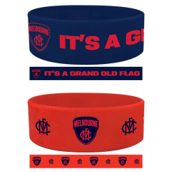 Melbourne Silicone Wrist Bands 2 Pack