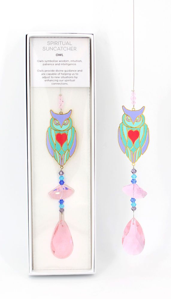 Spiritual Sun Catcher Owl