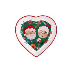 Kasey Rainbows Sparkly Season Heart Dish