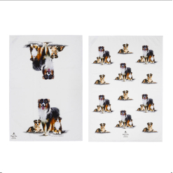 Puppy Love Australian Shepherd 2pk Kitchen