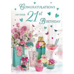 Congratulations On Your 21st Birthday Card