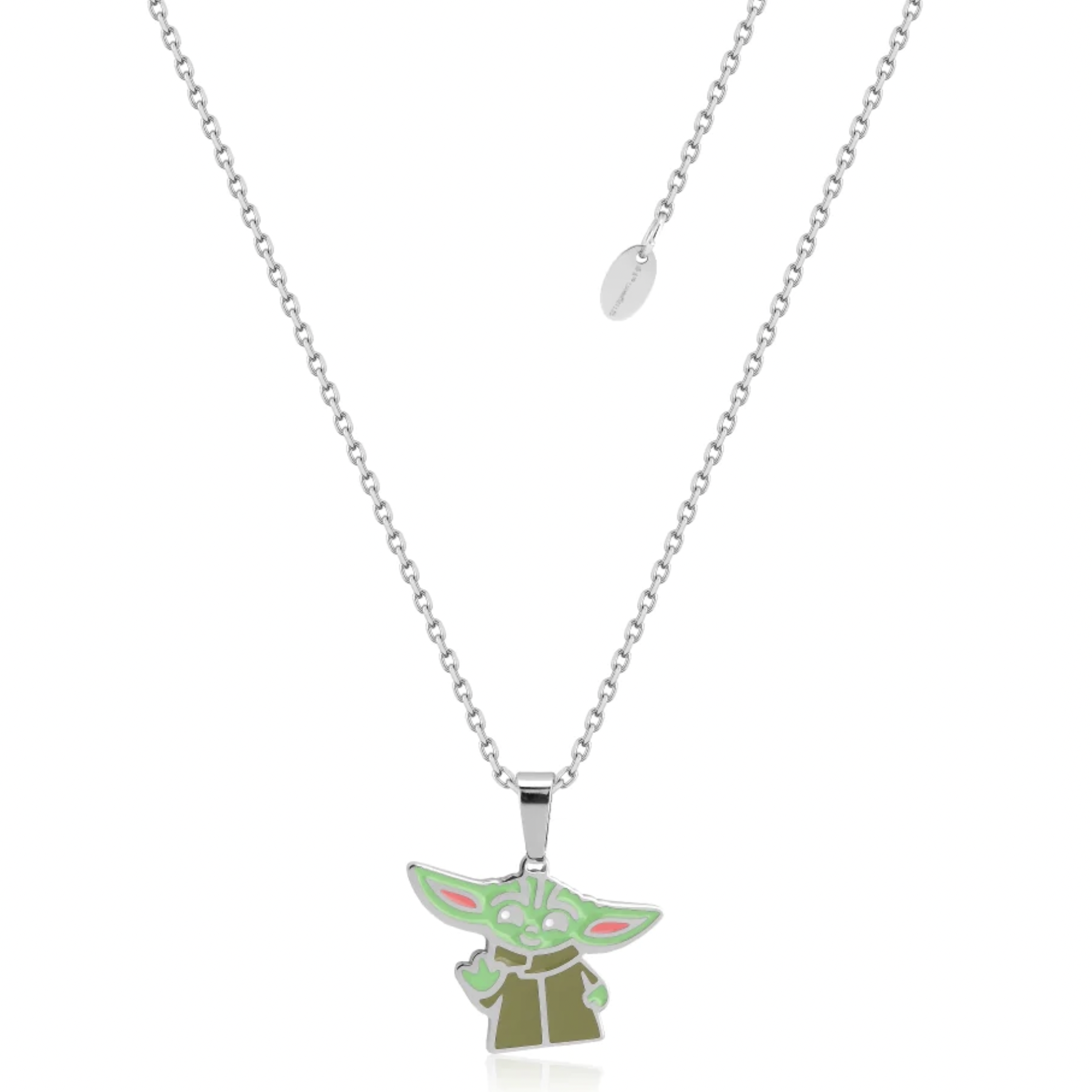 The Child Baby Yoda Enamel Necklace