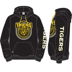 Mens Supporters Hood Tigers
