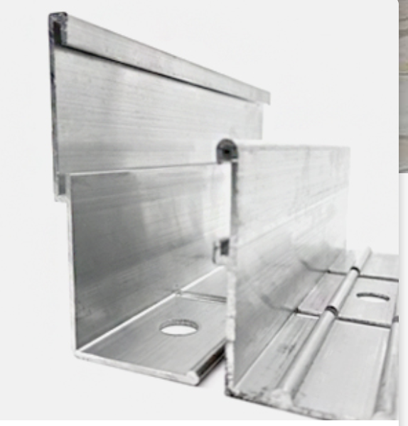 75mm Linkedge Mill Finish Silver 50mm x 3M