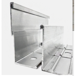 Linkedge Mill Finish Silver 100mm x 3M