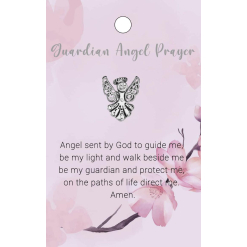 Angel Pin Guardian Angel Prayer