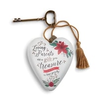 DEMDACO Art Heart - 10cm Wonderful Parents