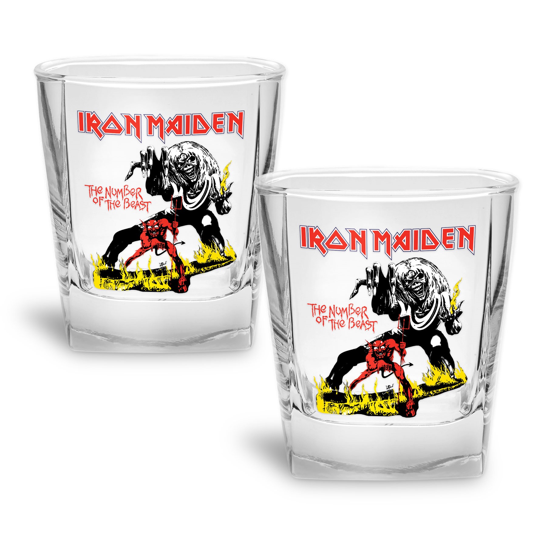 Iron Maiden S/2 Spirit Glasses