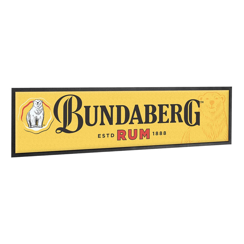 Bundaberg Rum Yellow Bar Runner Mat