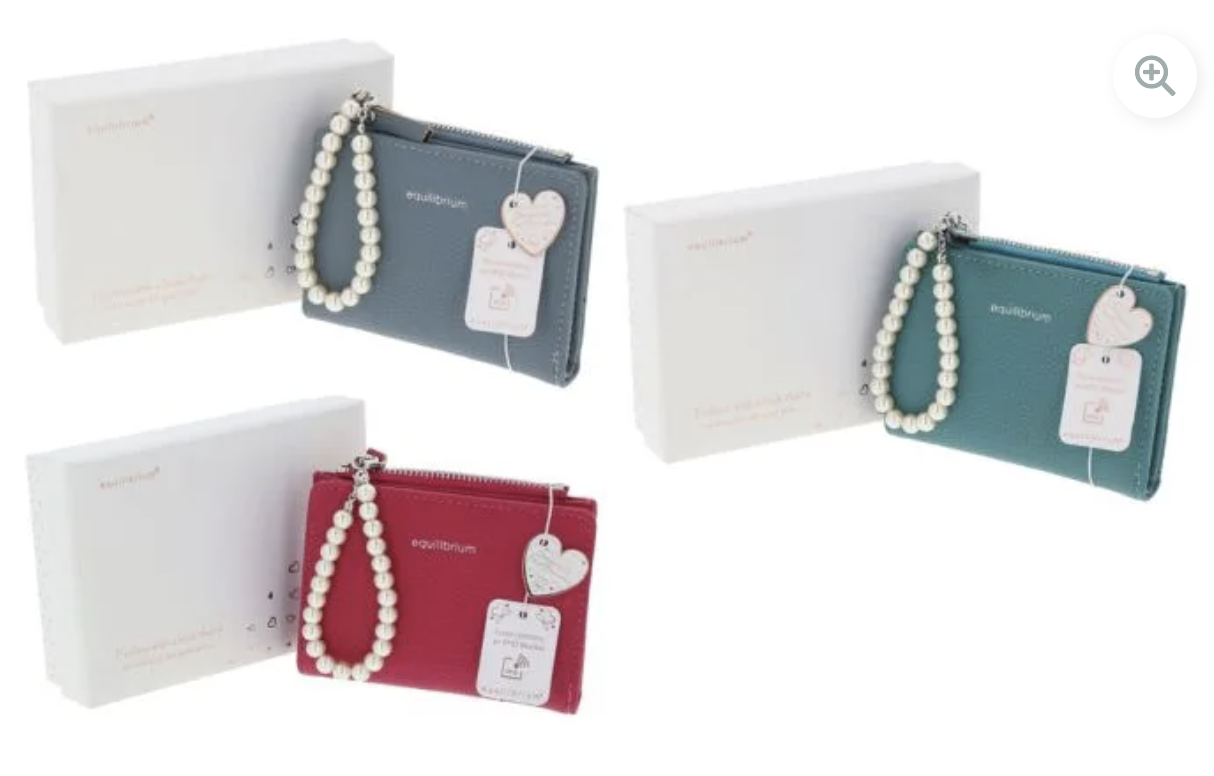 Equilibrium Pearl Wristlet Purse