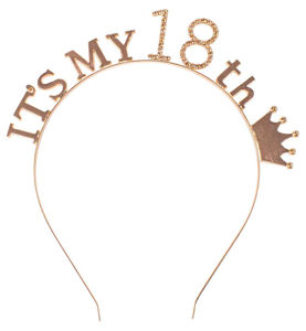 Its My 18th Birthday Headband
