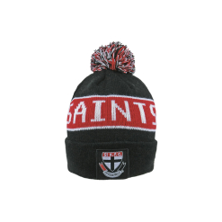 Saints AFL Bar Beanie