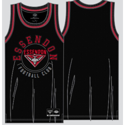 Essendon Bombers Youths Basketball Singlet