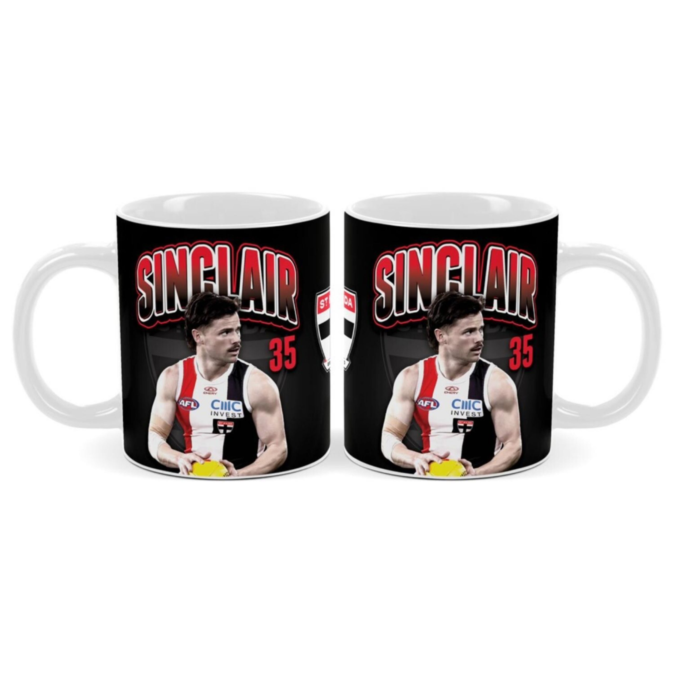 St Kilda Saints Mug Jack Sinclair