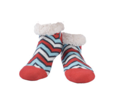 Nuzzles Mens Chevron Socks - Image 2