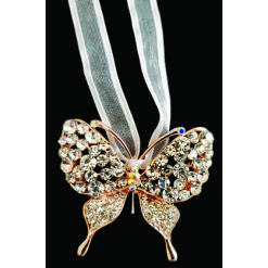 Rose Gold Butterfly Wedding Charm