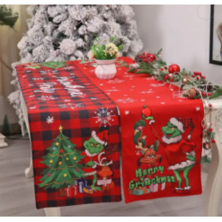 Grinch Table Runner