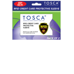 RFID Credit Card Protective Sleeve Pack of 2