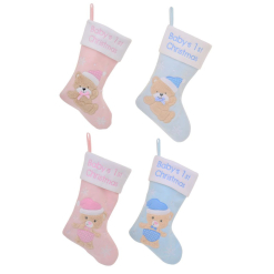 Babys 1st Xmas Stocking