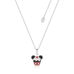 ECC Mickey Mouse Cupcake Enamel Necklace SPN124