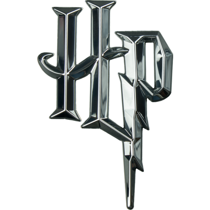 Fan Emblems Harry Potter: 3D Decal Chrome