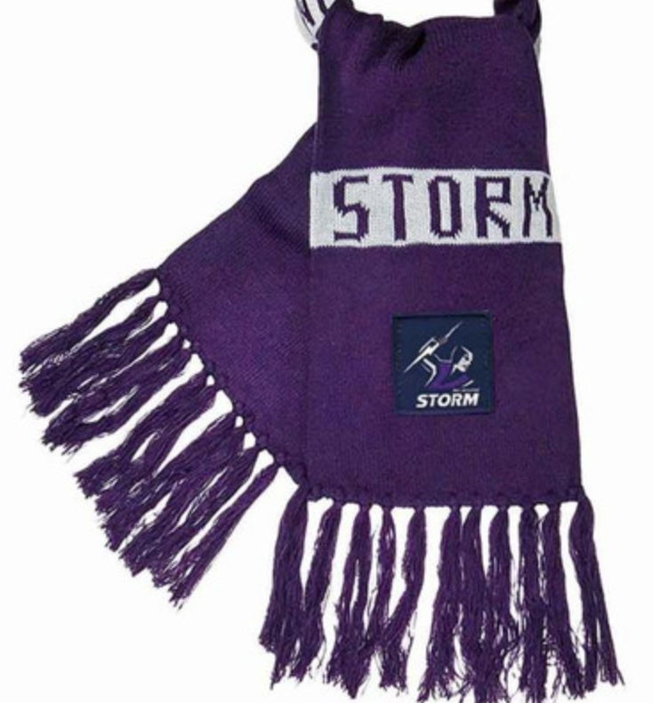 Melbourne Storm NRL Bar Scarf