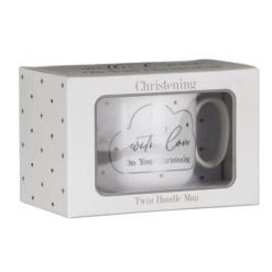 Christening Double Handled Mug