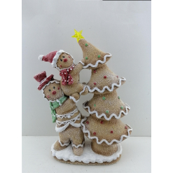 Gingerman with Tree LED