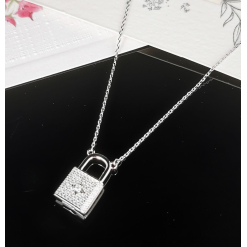 Silver Locket Necklace Fashion Jewellery