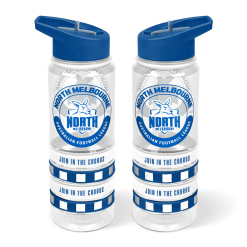 North Melbourne Quad Bands Tritan Drink Bottle