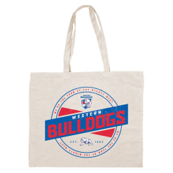 Western Bulldogs Canvas Tote Bag