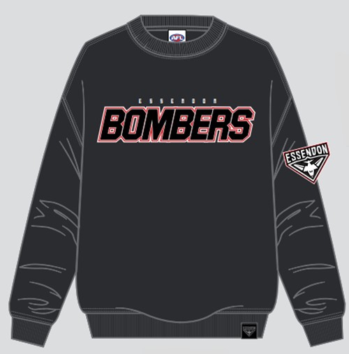 Mens Multi Logo Crew Bombers