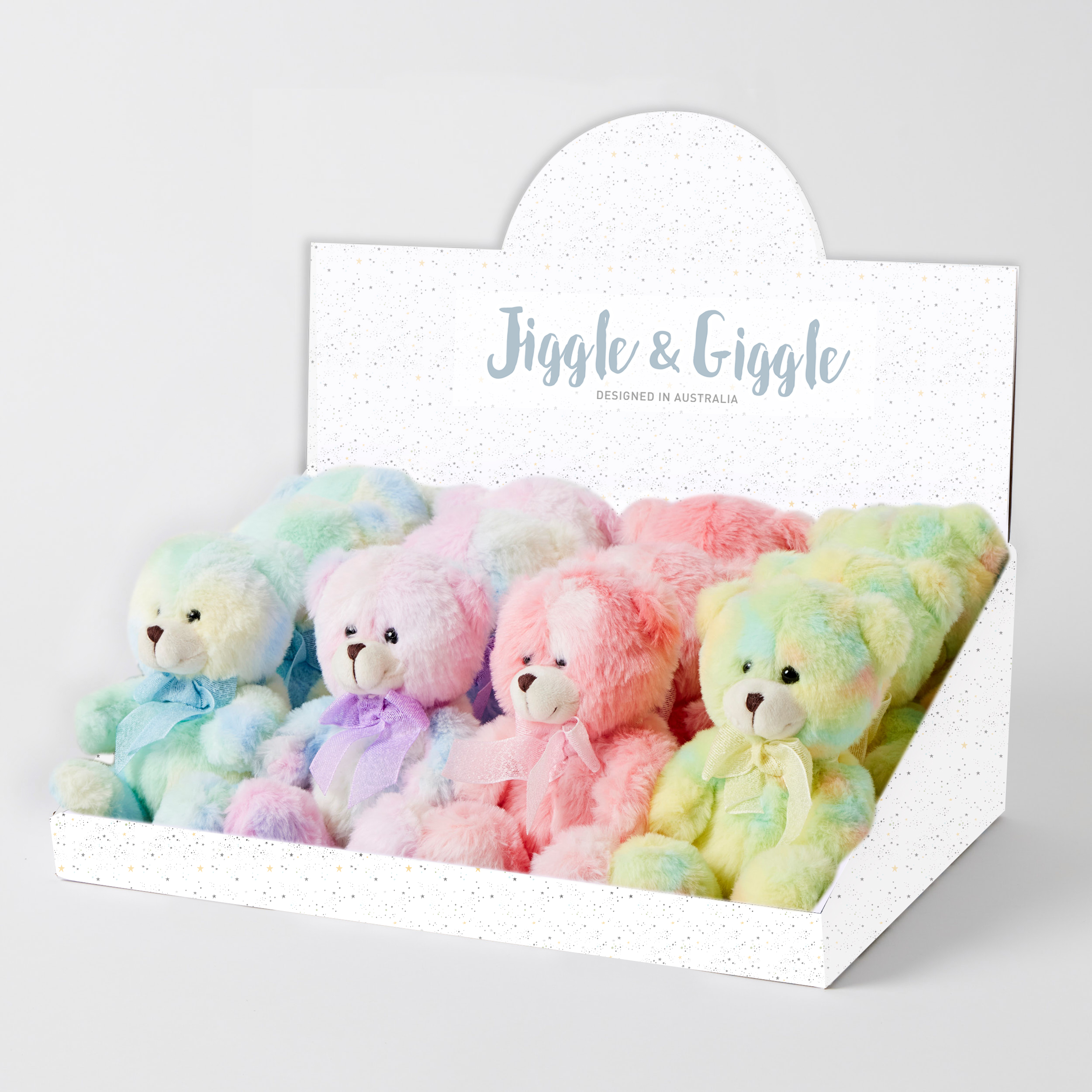 Rainbow Bears 4 Asst Colours