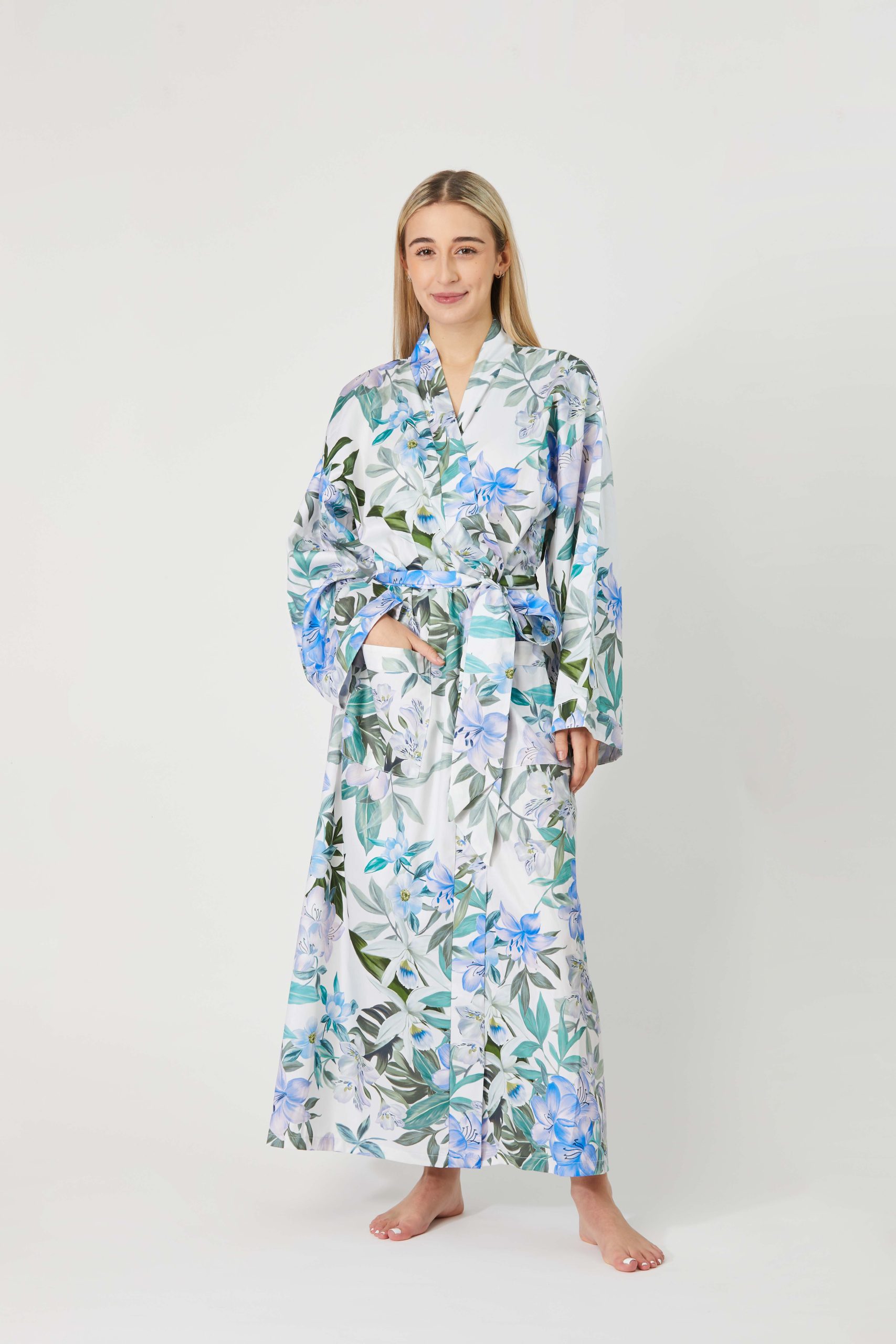 Sanctuary Studio Home & Lifestyle 100% Cotton Sateen Robe